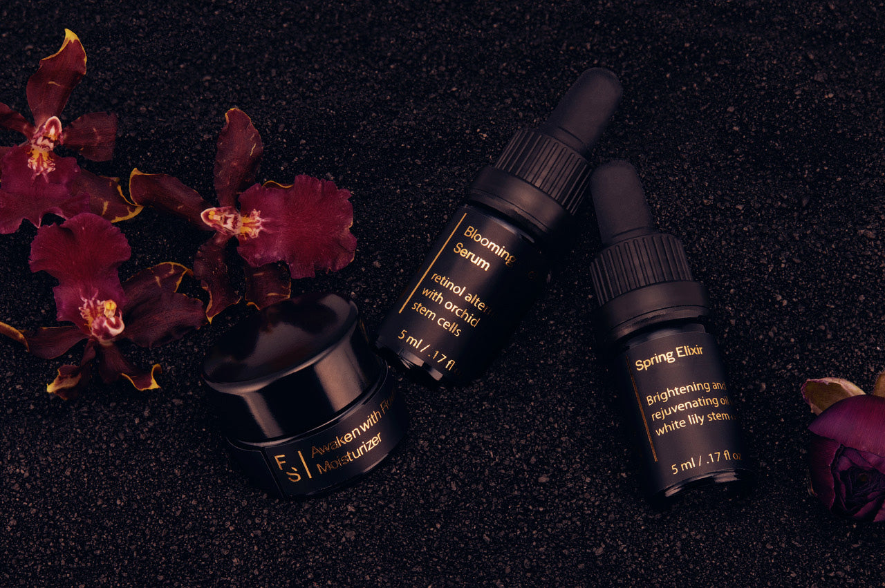 Floramorphasis with Awaken Moisturizer, Blooming Serum and Spring Elixir