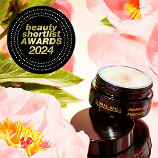 Awaken with Flowers moisturizer wins the beauty shortlist awards for 2024